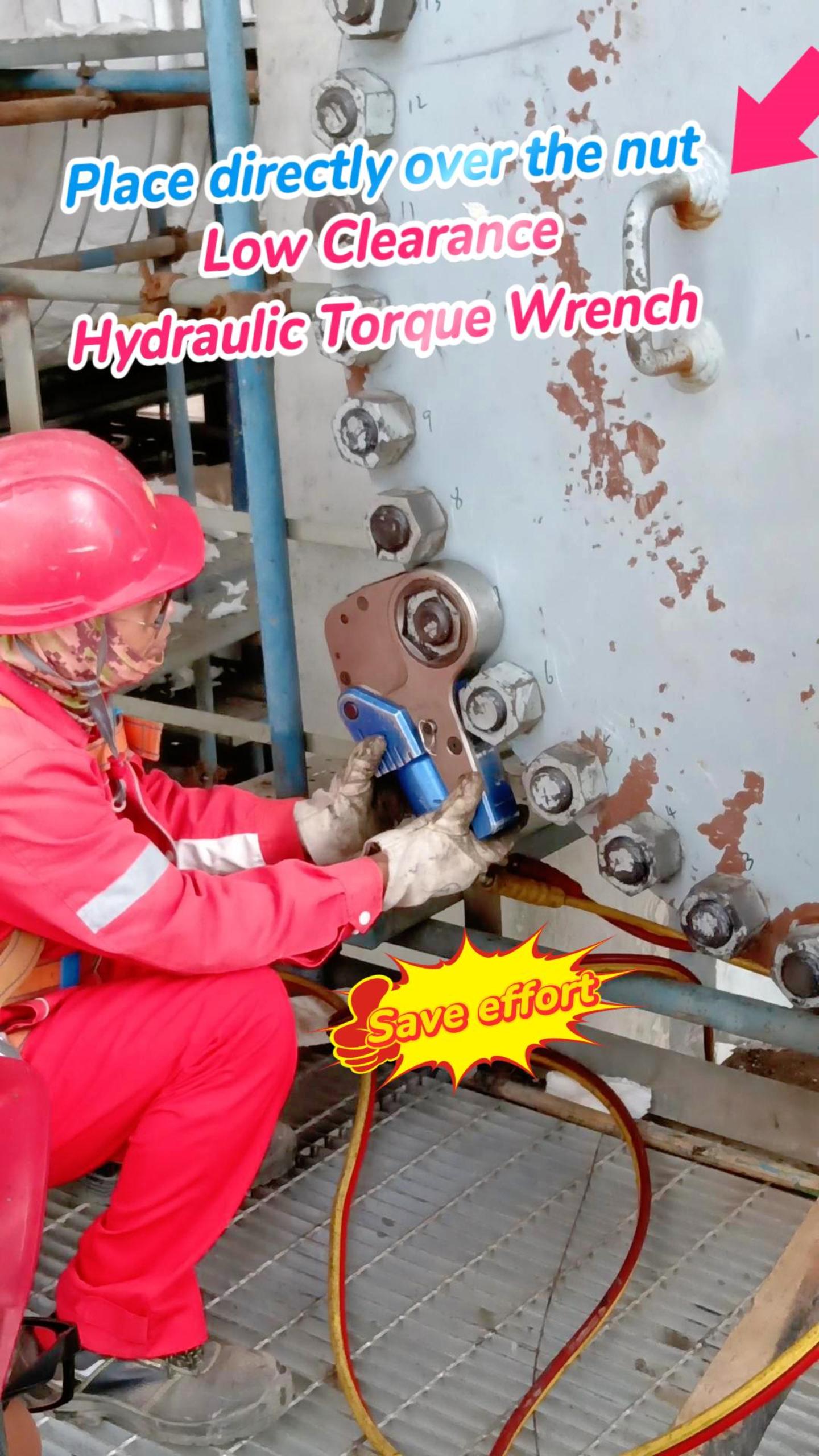 PMX Series Low Clearance Hydraulic Torque Wrench